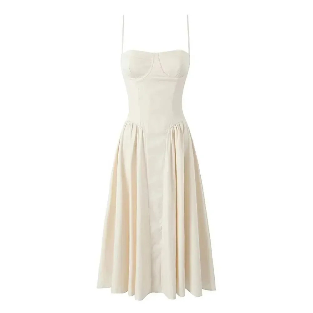 Avantlook Sleeveless Midi Dress